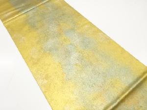 草木染　引箔　暈し柄　袋帯